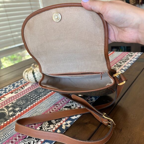 Valentino Garavani Paisley Small Canvas Coated and Leather Crossbody, Vintage - Picture 8 of 13